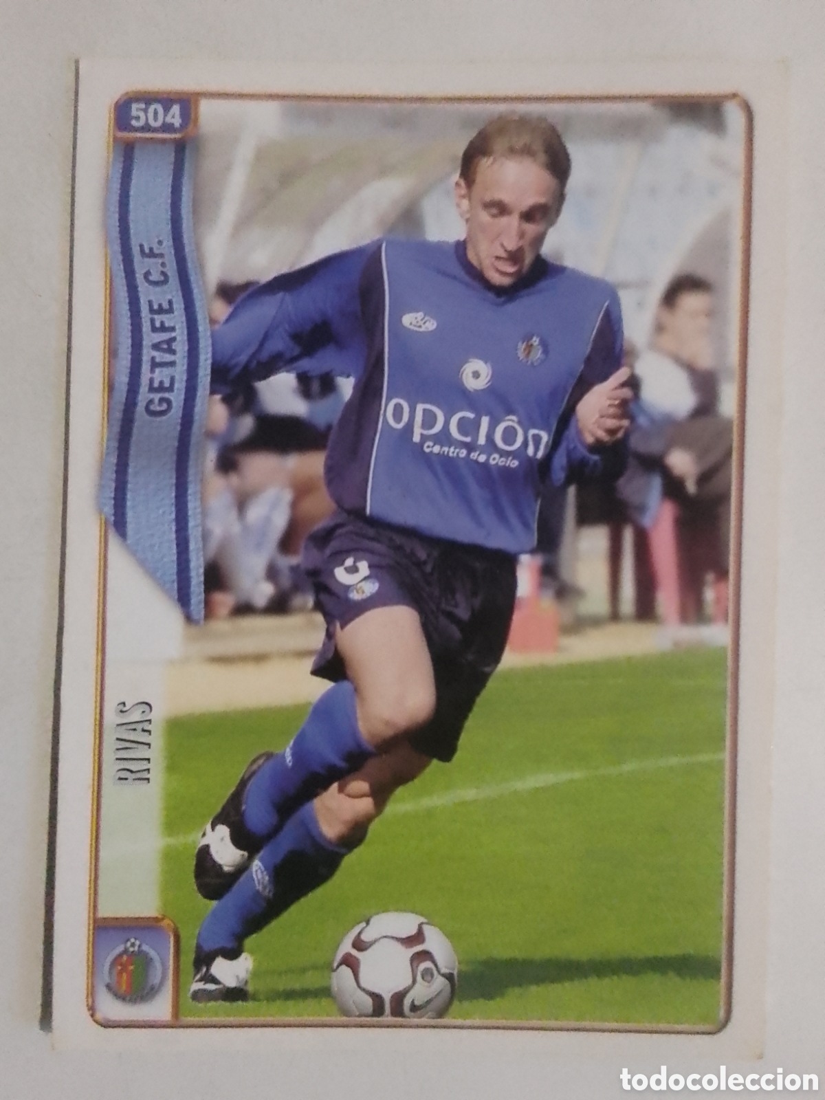 Cromos de f&uacute;tbol: Mundicromo 2005 n&deg; 504 Rivas &bull; Getafe.