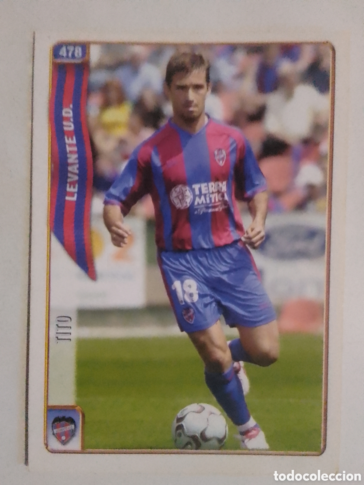 Cromos de f&uacute;tbol: Mundicromo 2005 n&deg; 478 Tito &bull; Levante.