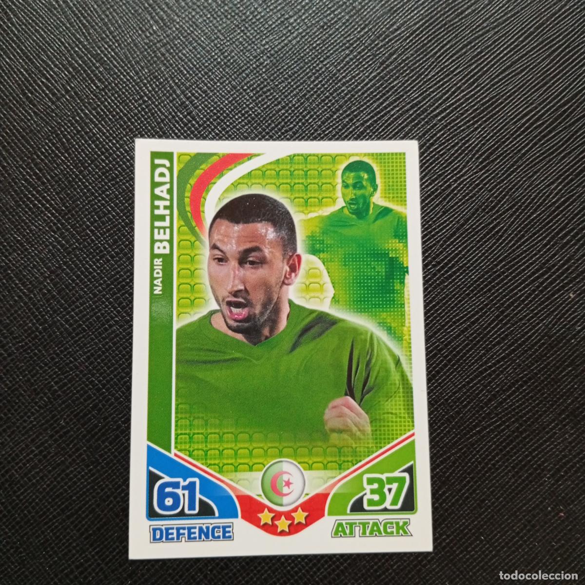 Cromos de f&uacute;tbol: BELHADJ ARGELIA MATCH ATTAX SOUTH AFRICA 2010 MUNDIAL CROMO WORLD FUTBOL 10 - A150 PG343