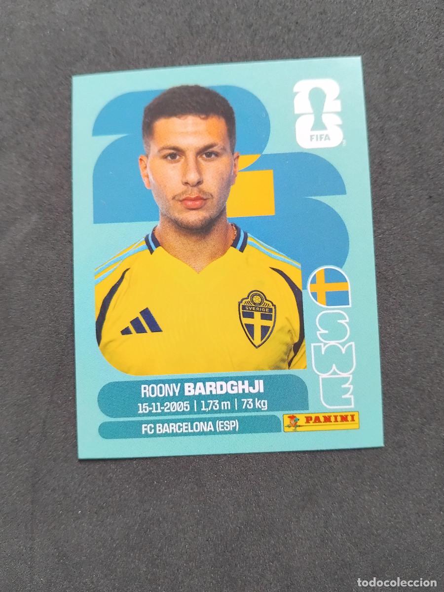 Cromos de Futebol: ROONY BARDGHJI SWE 16 - SUECIA - PANINI FIFA WORLD CUP 2026 - MUNDIAL 2026 STICKER WORLD CUP 26