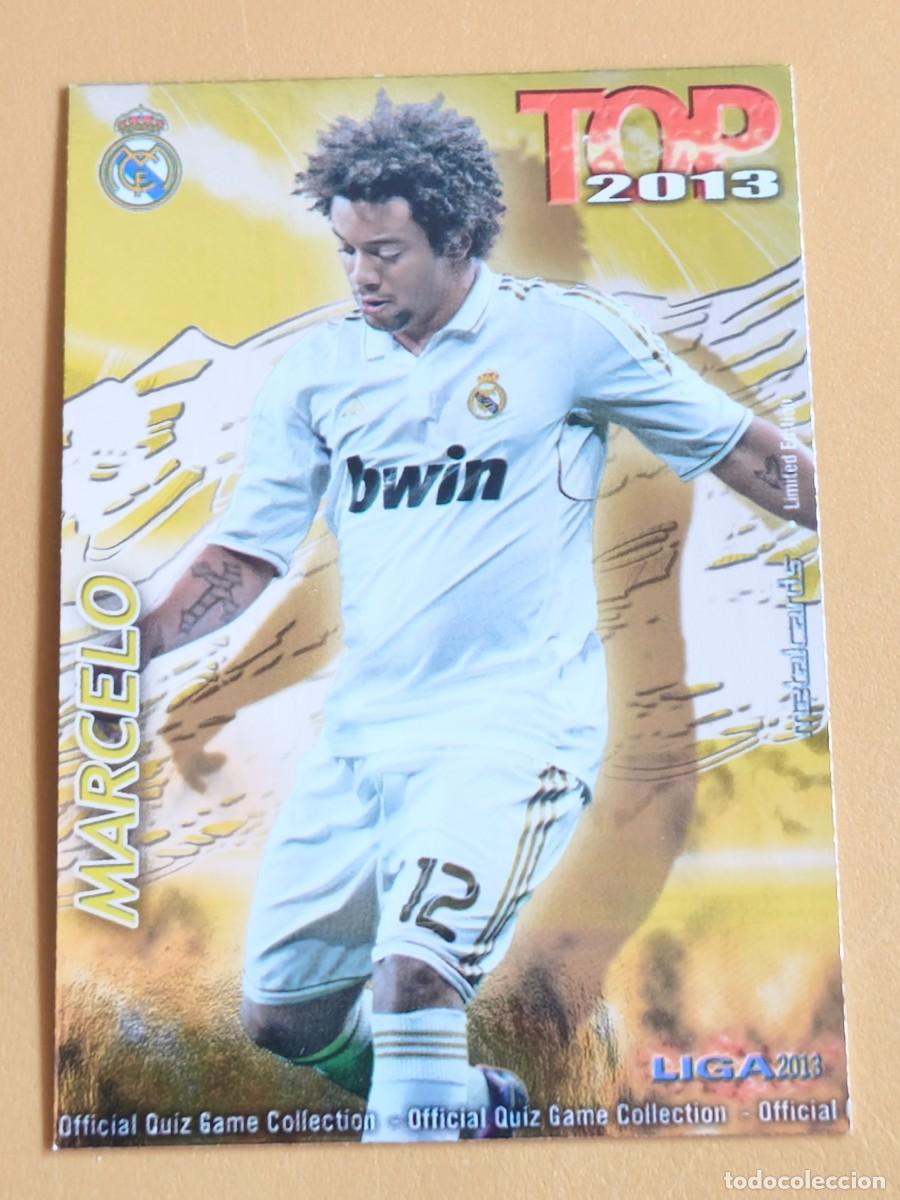 Cromos de f&uacute;tbol: marcelo, 2013 top mundicromo edicion limitada