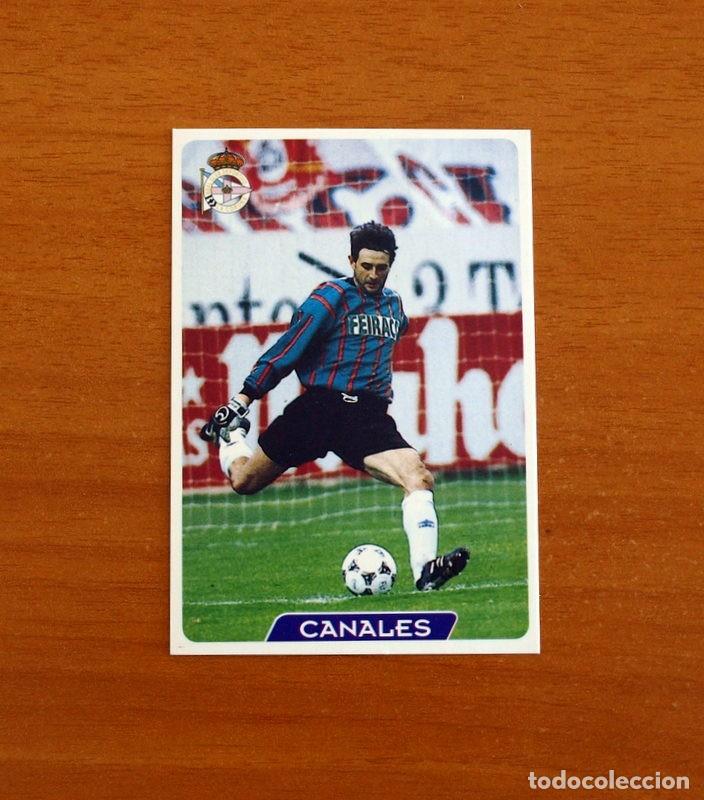 Cromos de Futebol: Deportivo La Coru&ntilde;a -N&ordm; 22 Canales -Las Fichas de la Liga 95-96-1995-1996 -Mundicromo Sport