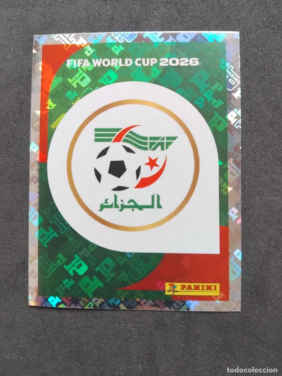 Cromos de Futebol: ESCUDO DE ALGERIA ALG 1 - PANINI FIFA WORLD CUP 2026 - MUNDIAL 2026 STICKER WORLD CUP 26