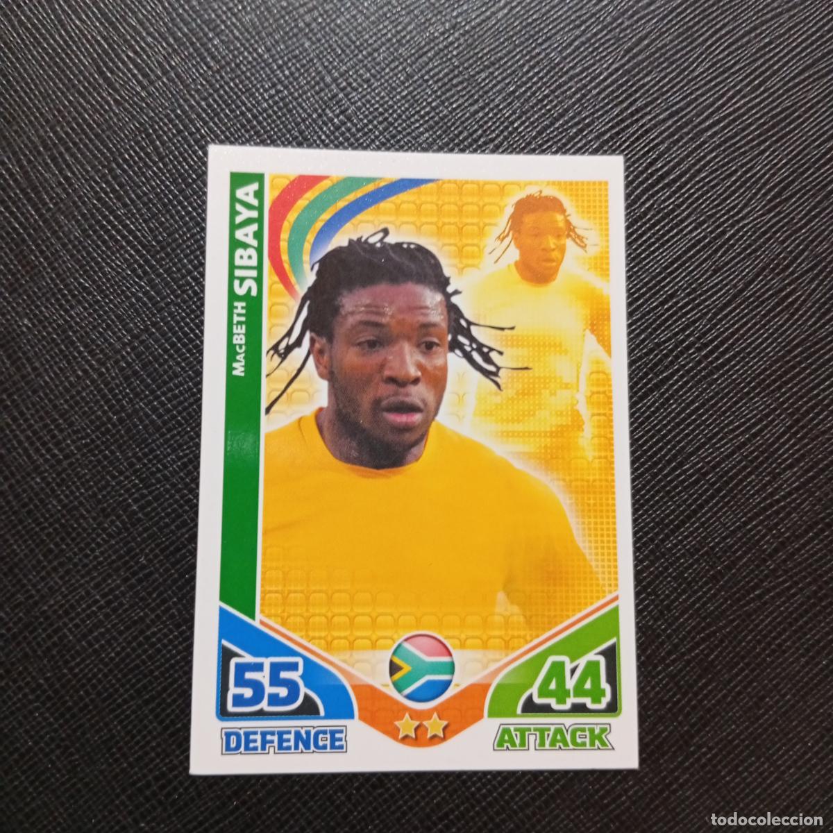 Cromos de Futebol: SIBAYA SOUTH AFRICA MATCH ATTAX SOUTH AFRICA 2010 MUNDIAL CROMO WORLD FUTBOL 10 - A150 PG343