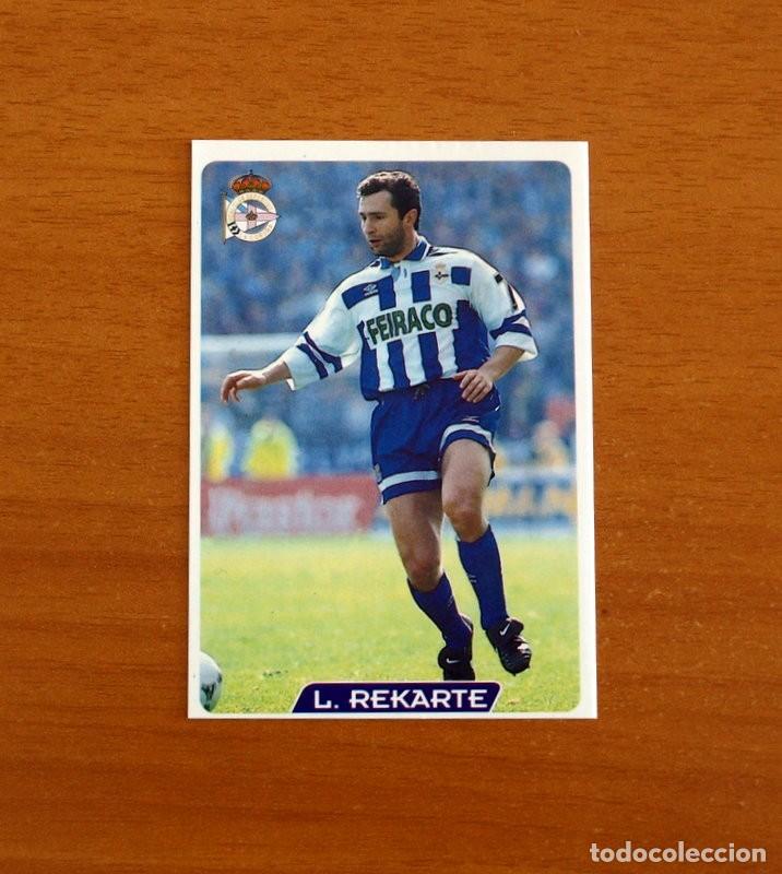 Cromos de Futebol: Deportivo La Coru&ntilde;a -N&ordm; 23 L&oacute;pez Rekarte -Las Fichas de la Liga 95-96-1995-1996 -Mundicromo Sport