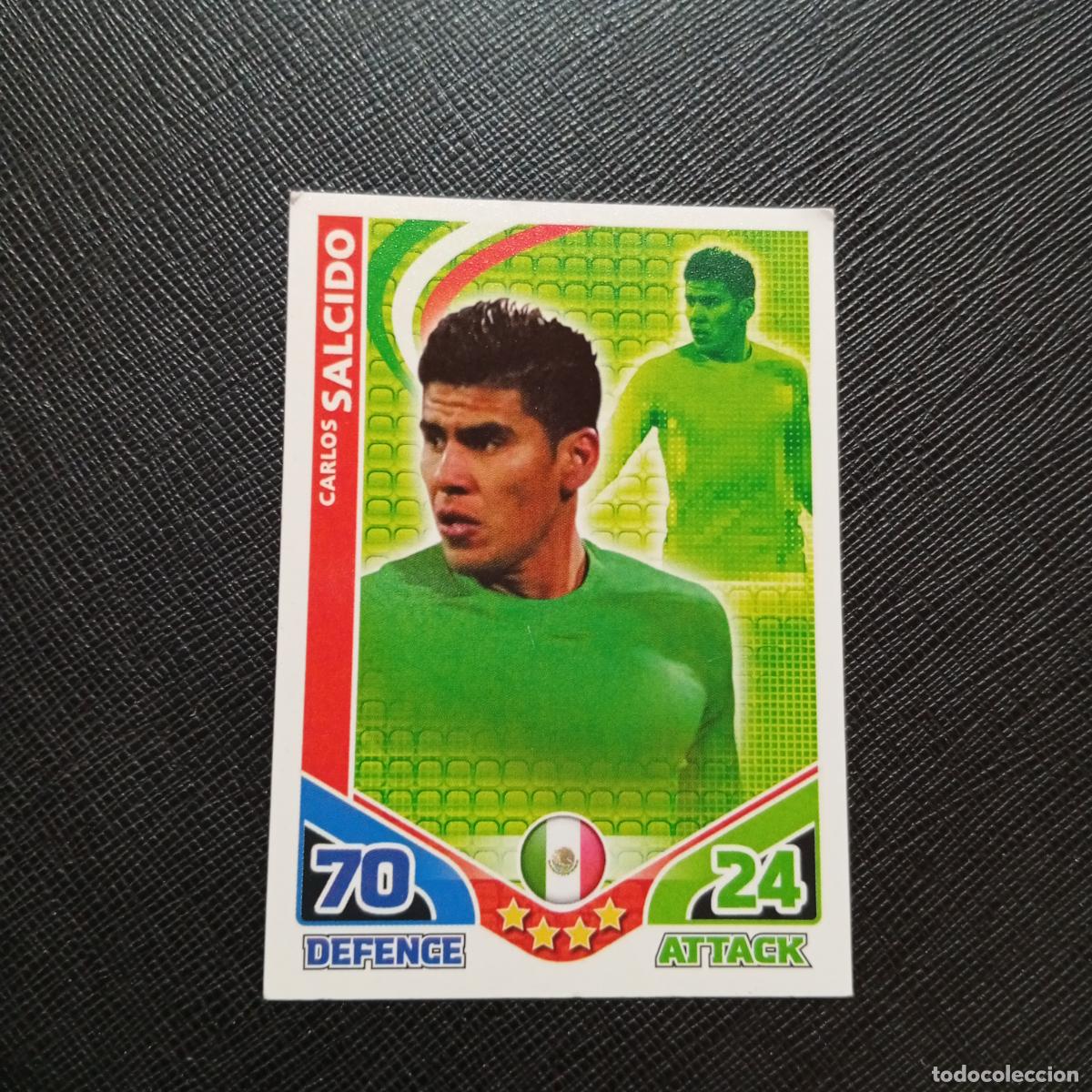 Cromos de Futebol: SALCIDO MEXICO MATCH ATTAX SOUTH AFRICA 2010 MUNDIAL CROMO WORLD FUTBOL 10 - A150 PG361