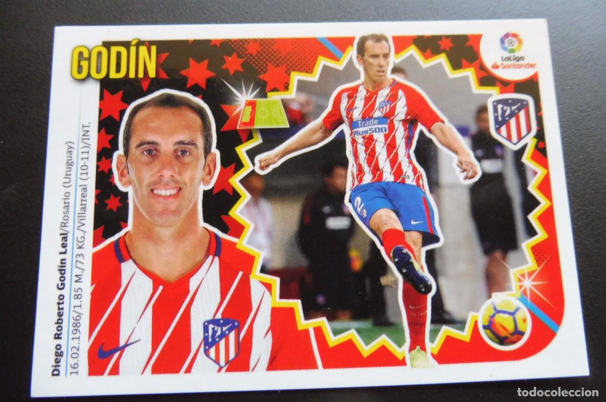 Cromos de Futebol: CROMOS PANINI - LIGA SANTANDER 2018/19 ESTE - AT DE MADRID - N&Uacute;M 4 - GOD&Iacute;N