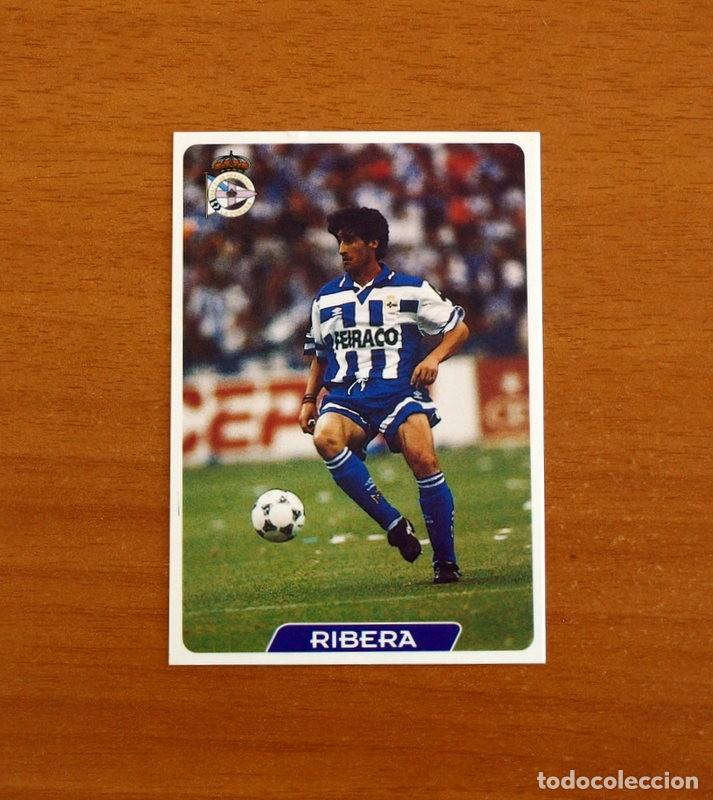 Cromos de f&uacute;tbol: Deportivo La Coru&ntilde;a -N&ordm; 25 Ribera -Las Fichas de la Liga 95-96-1995-1996 -Mundicromo Sport