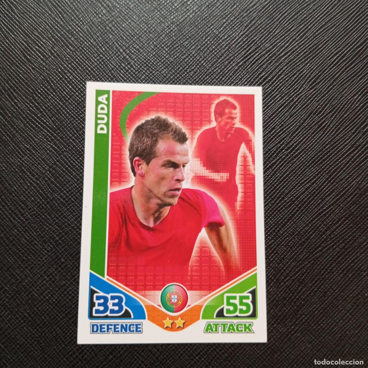 Figurine di Calcio: DUDA PORTUGAL MATCH ATTAX SOUTH AFRICA 2010 MUNDIAL CROMO WORLD FUTBOL 10 - A150 PG379