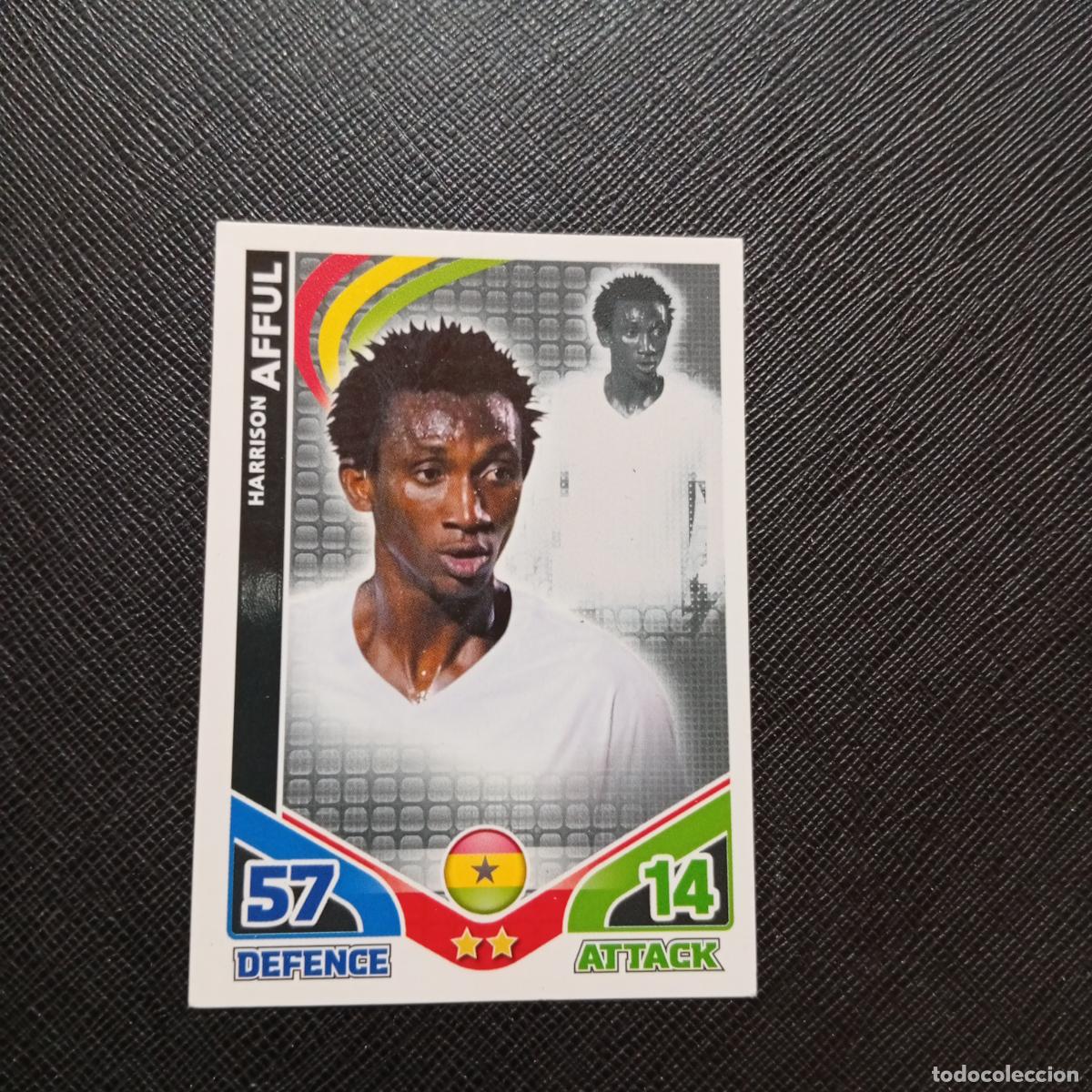 Figurine di Calcio: AFFUL GHANA MATCH ATTAX SOUTH AFRICA 2010 MUNDIAL CROMO WORLD FUTBOL 10 - A150 PG379