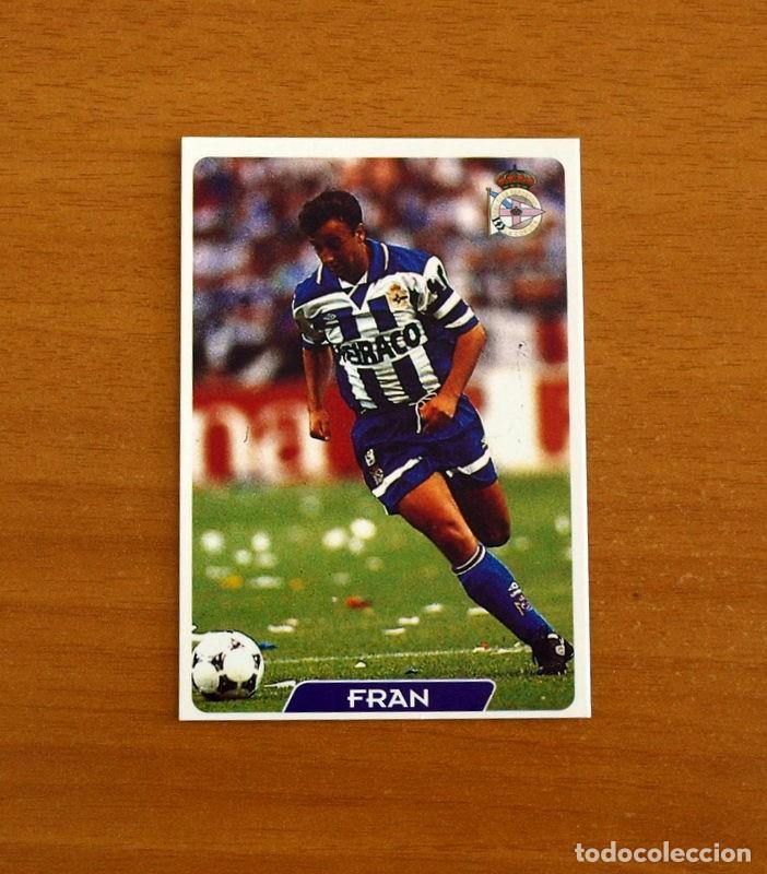 Figurine di Calcio: Deportivo La Coru&ntilde;a -N&ordm; 30 Fran -Las Fichas de la Liga 95-96-1995-1996 -Mundicromo Sport