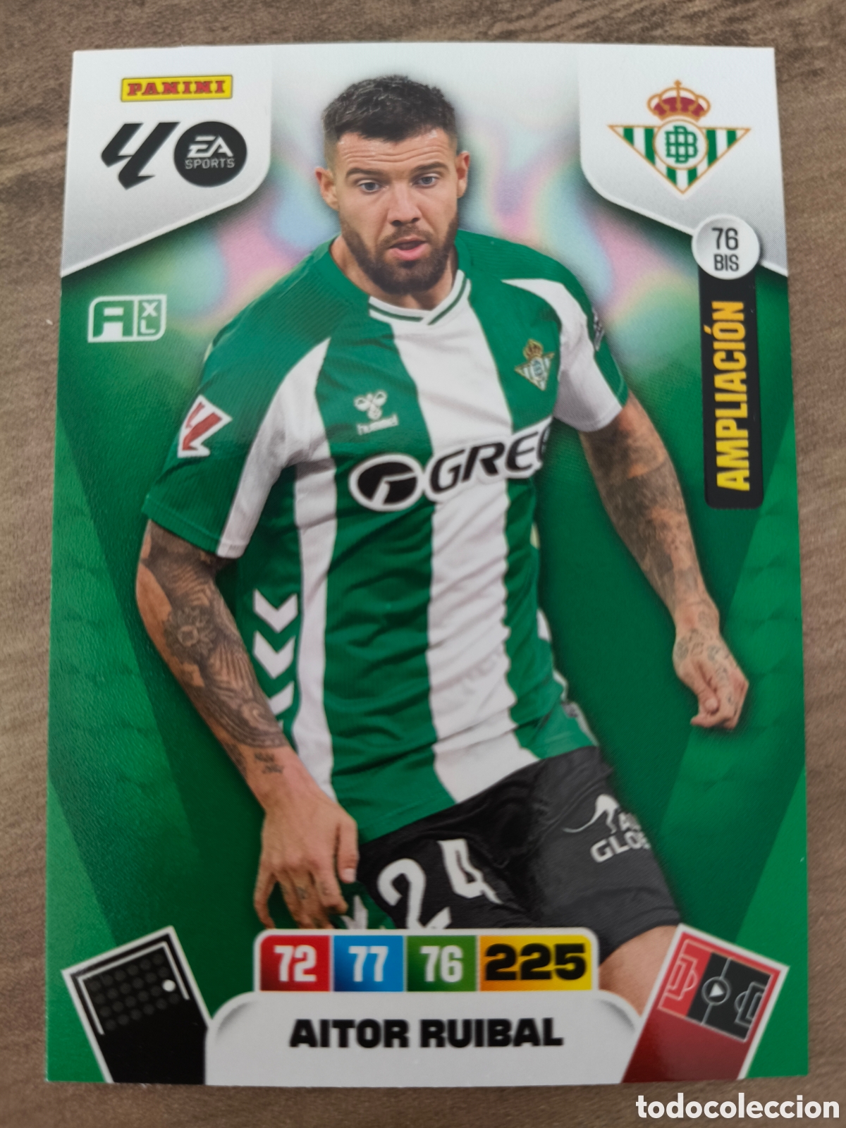 Figurine di Calcio: 76 Bis Aitor Ruibal Ampliacion Real Betis Adrenalyn XL La Liga 25 26