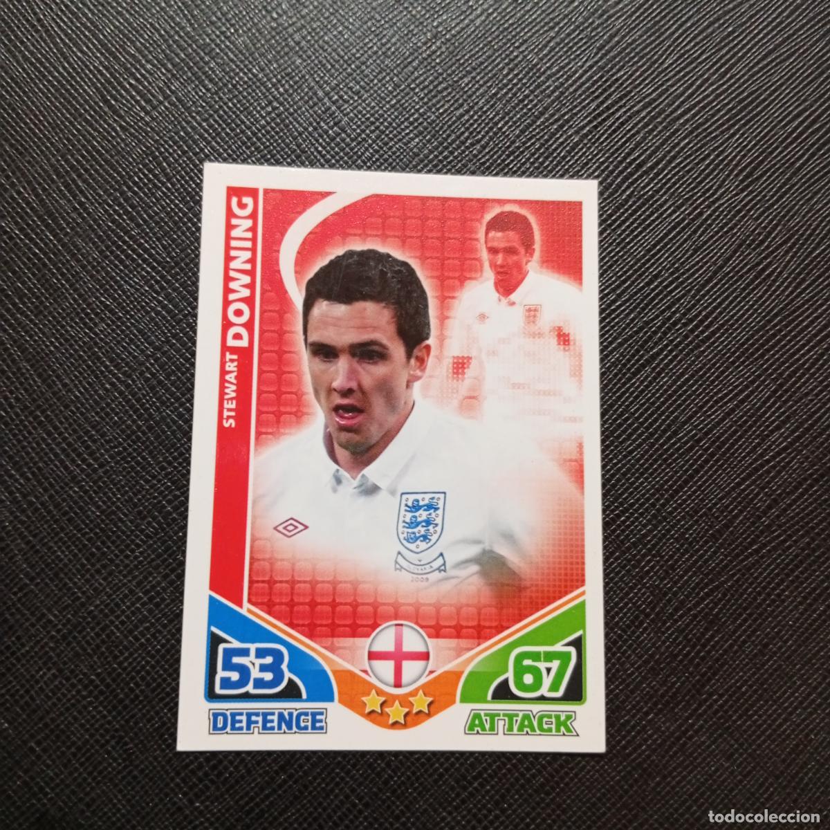 Cromos de Futebol: DOWNING INGLATERRA MATCH ATTAX SOUTH AFRICA 2010 MUNDIAL CROMO WORLD FUTBOL 10 - A150 PG388
