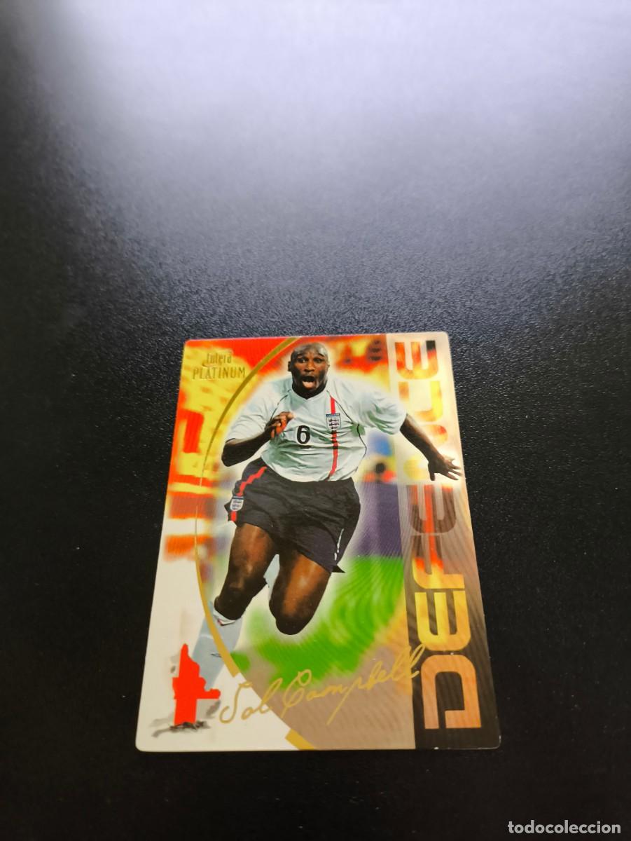 Figurine di Calcio: 50 Sol Campbell ENGLAND INGLATERRA DEFENCE FUTERA WORLD CUP FOOTBALL 2003 2004 PANINI LIGA ESTE