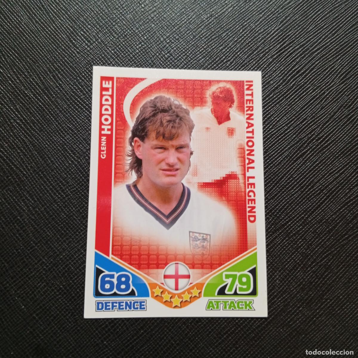 Figurine di Calcio: HODDLE INGLATERRA MATCH ATTAX SOUTH AFRICA 2010 MUNDIAL CROMO WORLD FUTBOL 10 - A150 PG388 LEGEND