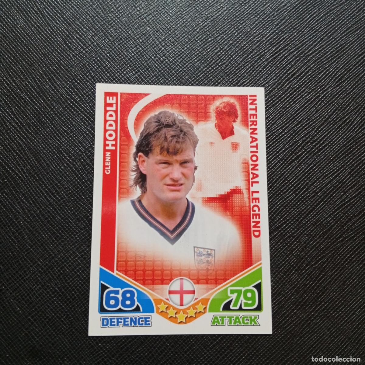 Figurine di Calcio: HODDLE INGLATERRA MATCH ATTAX SOUTH AFRICA 2010 MUNDIAL CROMO WORLD FUTBOL 10 - A150 PG388 LEGEND B