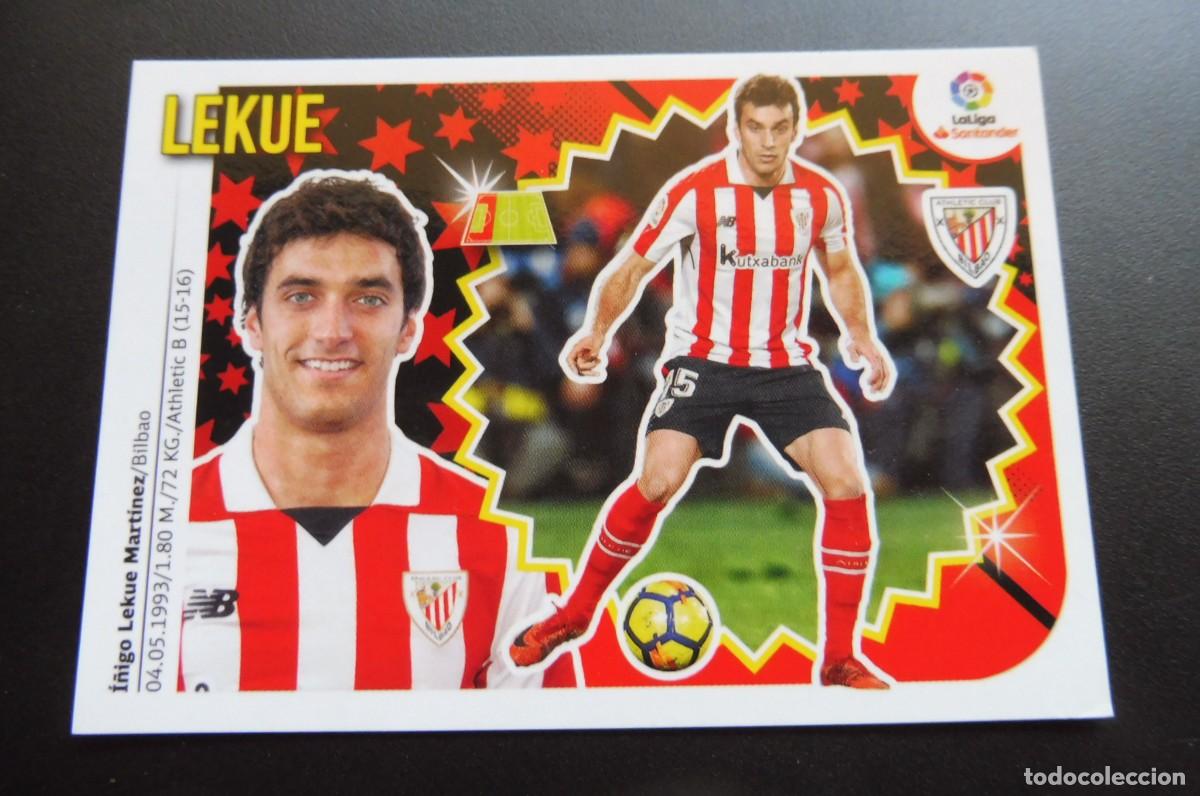 Figurine di Calcio: CROMOS PANINI - LIGA SANTANDER 2018/19 ESTE - ATHLETIC CL&Uacute;B - N&Uacute;M 4 A - LEKUE