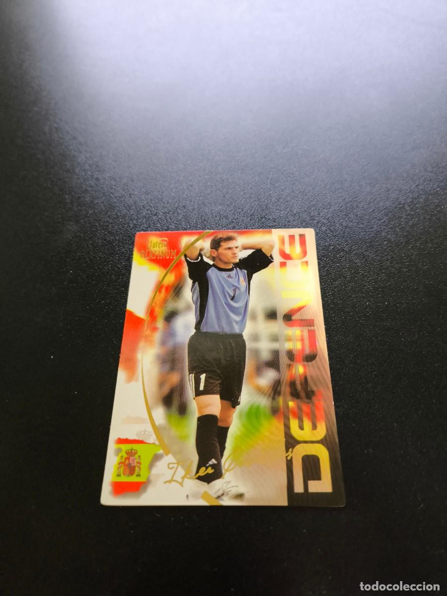 Figurine di Calcio: 53 Iker Casillas ESPA&Ntilde;A REAL MADRID DEFENCE FUTERA WORLD CUP FOOTBALL 2003 2004 PANINI LIGA ESTE