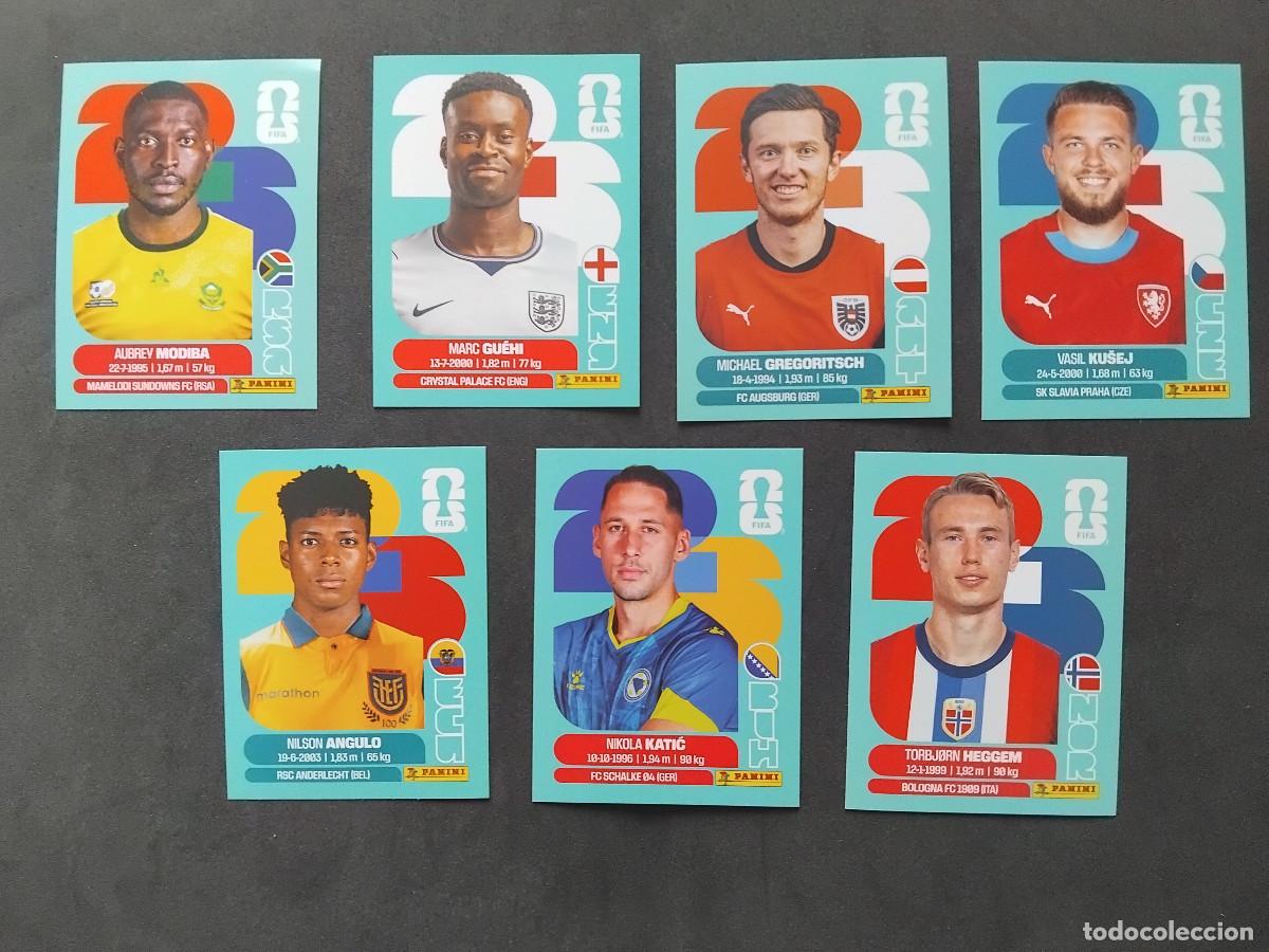 Figurine di Calcio: 7 CROMOS MUNDIAL 2026 - LOTE DE 7 CROMOS VARIADOS - PANINI FIFA WORLD CUP 2026 - MUNDIAL 2026 26