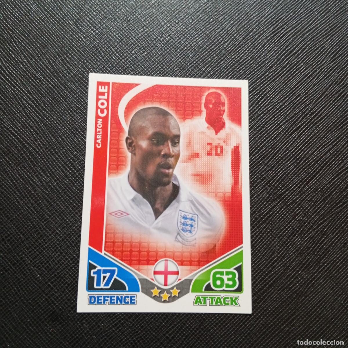 Figurine di Calcio: COLE INGLATERRA MATCH ATTAX SOUTH AFRICA 2010 MUNDIAL CROMO WORLD FUTBOL 10 - A150 PG388