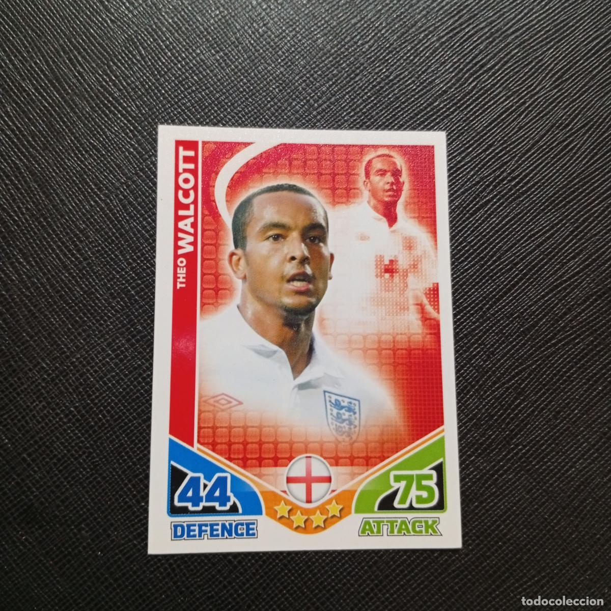 Cromos de f&uacute;tbol: WALCOTT INGLATERRA MATCH ATTAX SOUTH AFRICA 2010 MUNDIAL CROMO WORLD FUTBOL 10 - A150 PG397