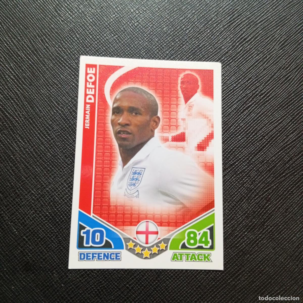 Cromos de f&uacute;tbol: DEFOE INGLATERRA MATCH ATTAX SOUTH AFRICA 2010 MUNDIAL CROMO WORLD FUTBOL 10 - A150 PG397