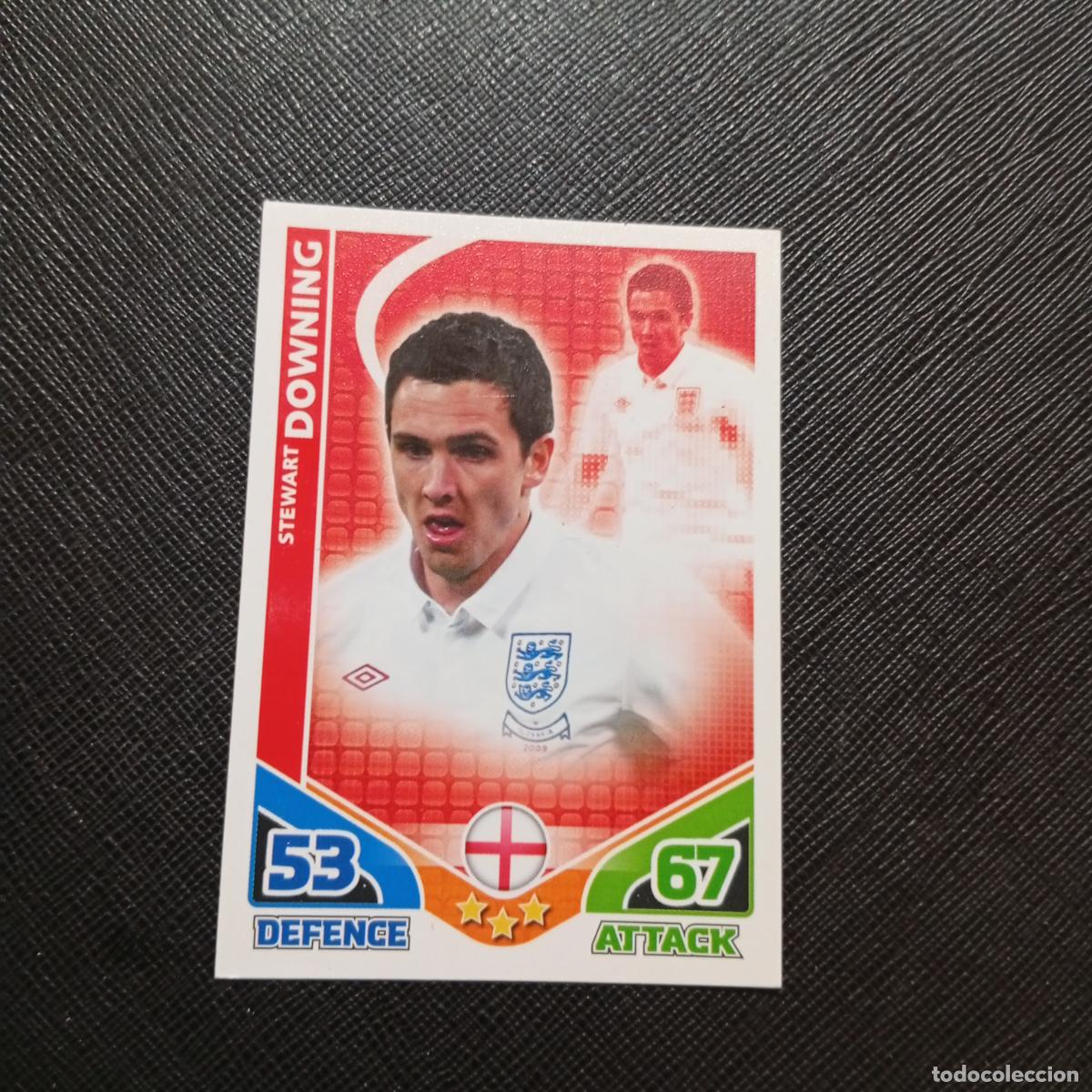 Cromos de f&uacute;tbol: DOWNING INGLATERRA MATCH ATTAX SOUTH AFRICA 2010 MUNDIAL CROMO WORLD FUTBOL 10 - A150 PG397