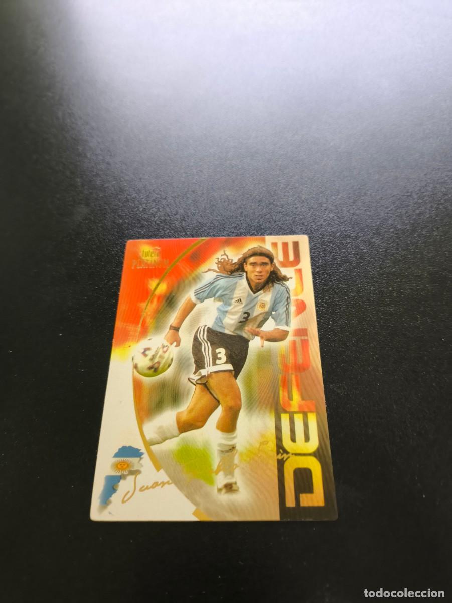 Cromos de f&uacute;tbol: 60 Juan Pablo Sorin ARGENTINA DEFENCE FUTERA WORLD CUP FOOTBALL 2003 2004 PANINI LIGA ESTE
