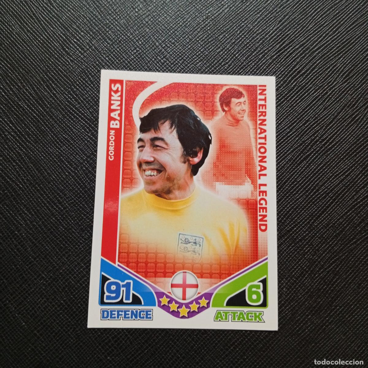 Cromos de f&uacute;tbol: BANKS INGLATERRA MATCH ATTAX SOUTH AFRICA 2010 MUNDIAL CROMO WORLD FUTBOL 10 - A150 PG397 LEGEND