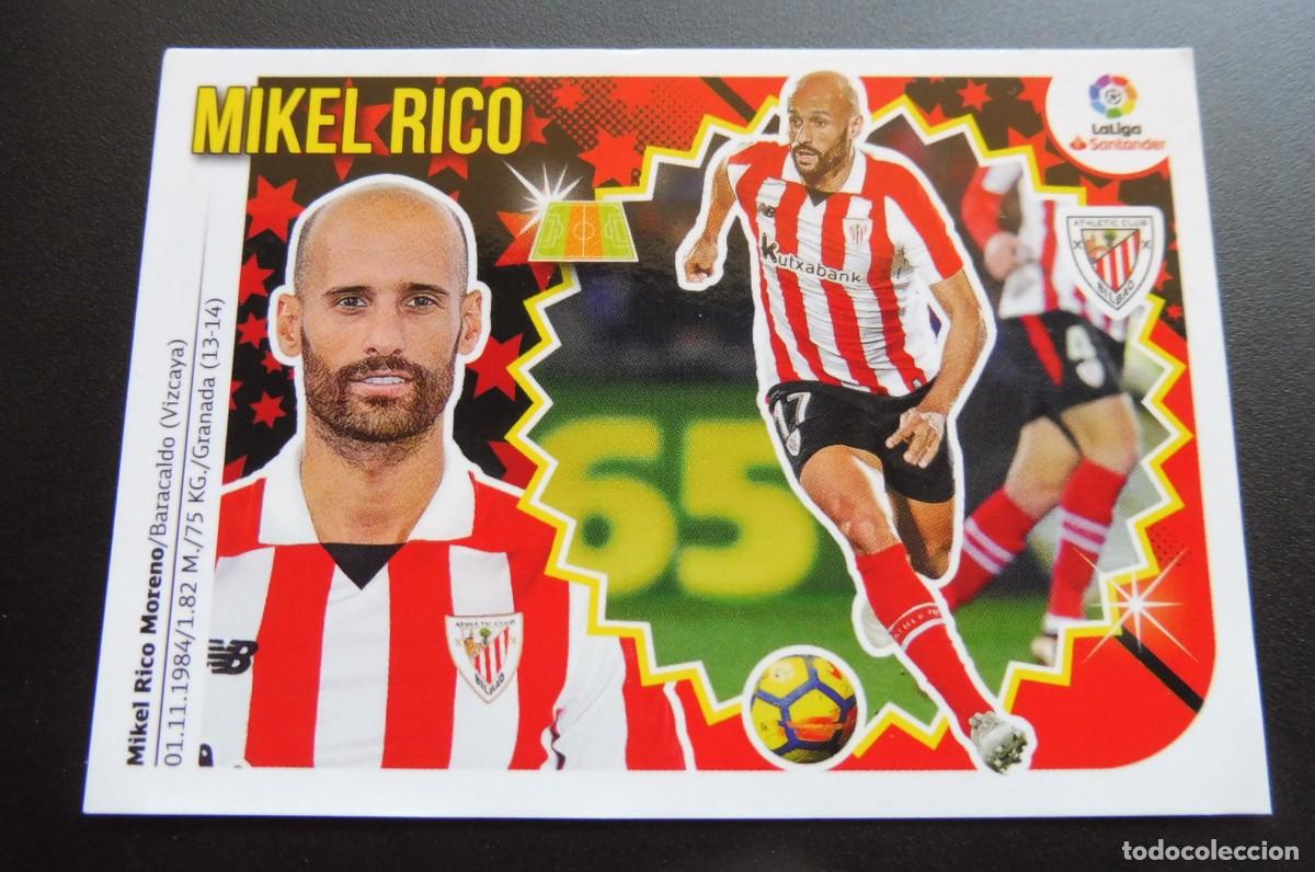Cromos de f&uacute;tbol: CROMOS PANINI - LIGA SANTANDER 2018/19 ESTE - ATHLETIC CL&Uacute;B - N&Uacute;M 8 B - MIKEL RICO