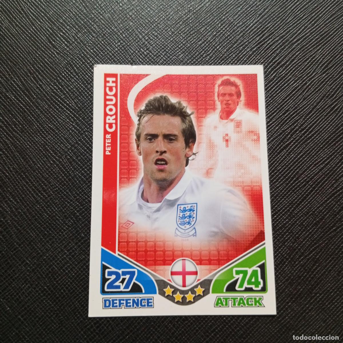 Cromos de f&uacute;tbol: PETR CROUCH INGLATERRA MATCH ATTAX SOUTH AFRICA 2010 MUNDIAL CROMO WORLD FUTBOL 10 - A150 PG406