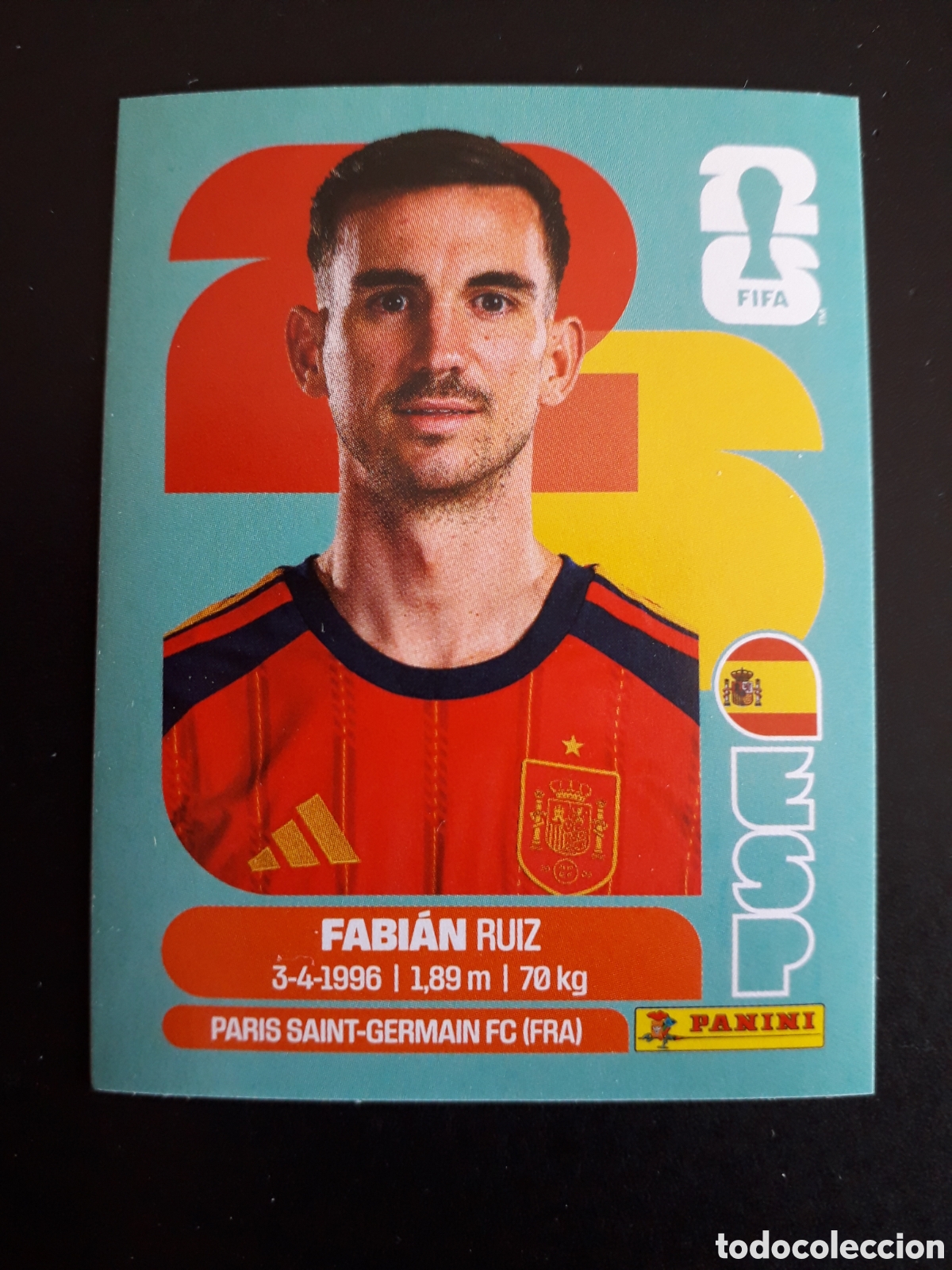 Cromos de f&uacute;tbol: FABI&Aacute;N ESPA&Ntilde;A ESP 12 MUNDIAL F&Uacute;TBOL 2026 FIFA WORLD CUP PANINI SIN PEGAR PEDIDO M&Iacute;NIMO 3&euro;