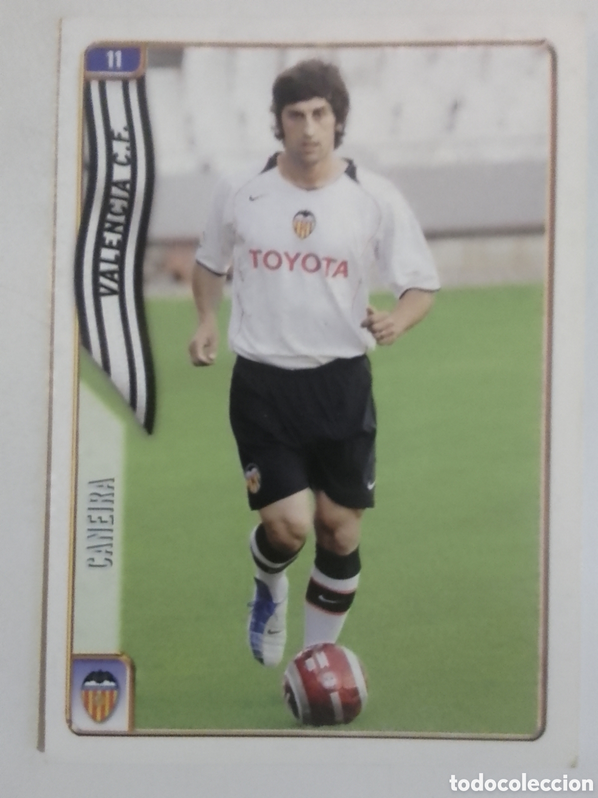 Cromos de f&uacute;tbol: Mundicromo 2005 n&deg; 11 Caneira &bull; Valencia.