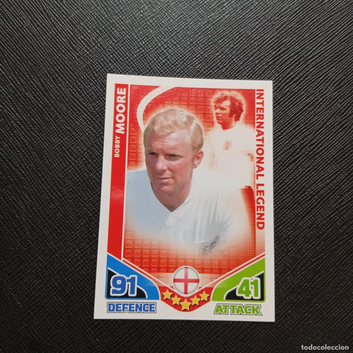 Cromos de f&uacute;tbol: MOORE INGLATERRA MATCH ATTAX SOUTH AFRICA 2010 MUNDIAL CROMO WORLD FUTBOL 10 - A150 PG415 LEGEND