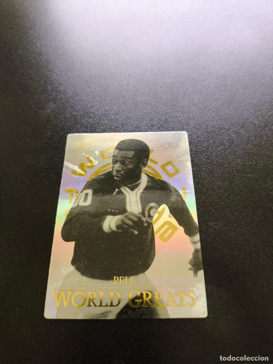 Cromos de f&uacute;tbol: W06 PELE BRASIL BRAZIL WORLD GREATS FUTERA WORLD CUP FOOTBALL 2003 2004 PANINI LIGA ESTE