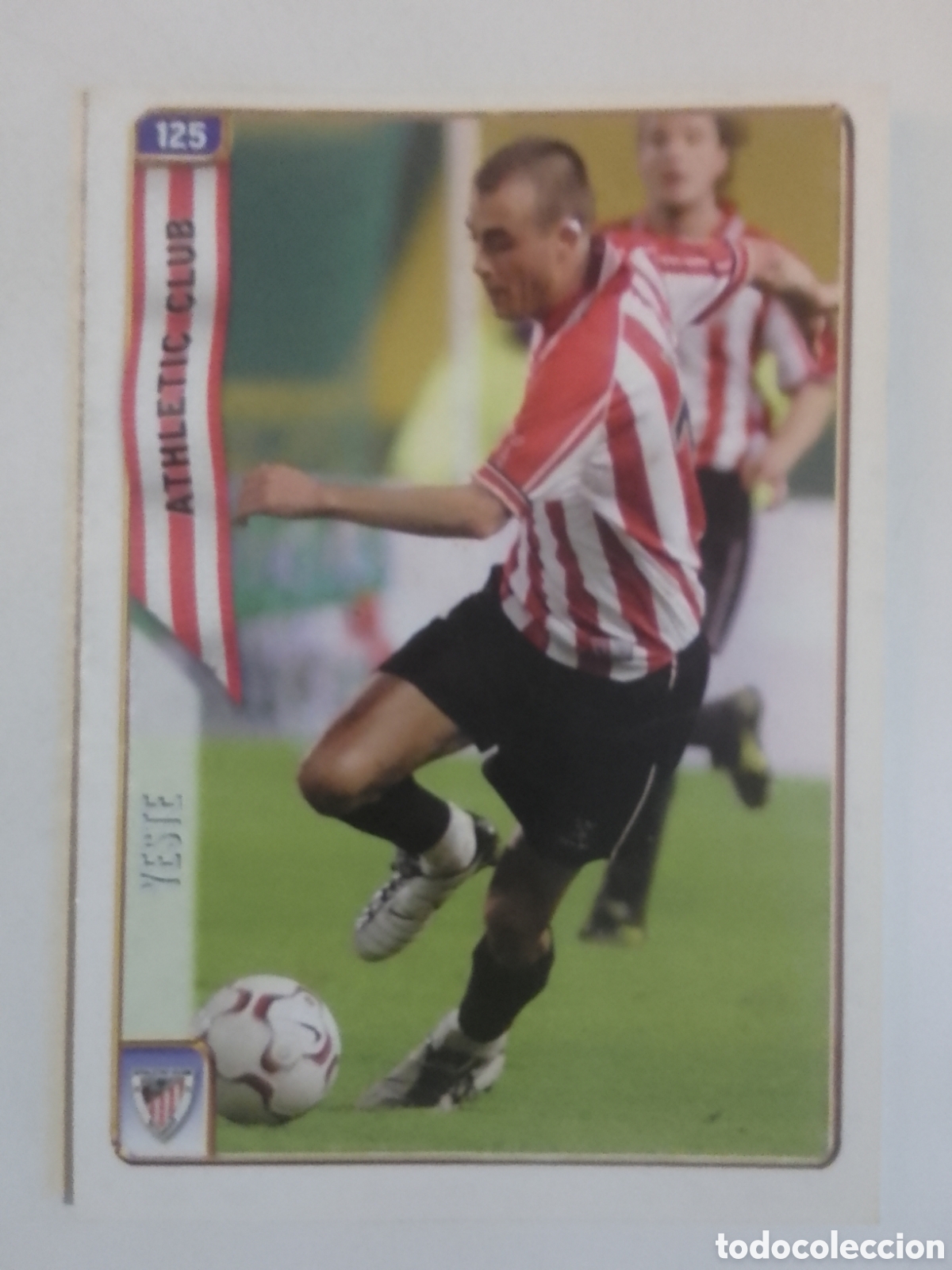 Cromos de f&uacute;tbol: Mundicromo 2005 n&deg; 125 Yeste &bull; Athletic Club.