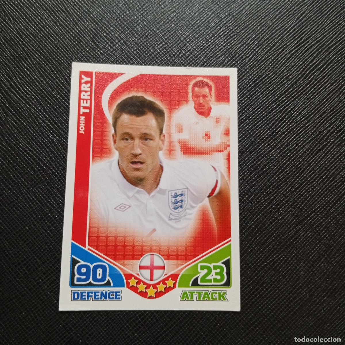 Cromos de Futebol: TERRY INGLATERRA MATCH ATTAX SOUTH AFRICA 2010 MUNDIAL CROMO WORLD FUTBOL 10 - A150 PG424