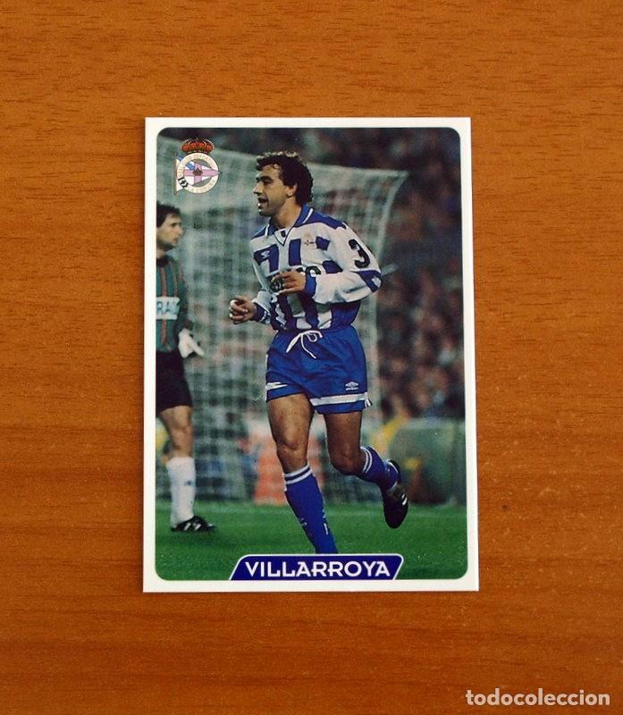 Cromos de f&uacute;tbol: Deportivo La Coru&ntilde;a -N&ordm; 33 Villarroya -Las Fichas de la Liga 95-96-1995-1996 -Mundicromo Sport