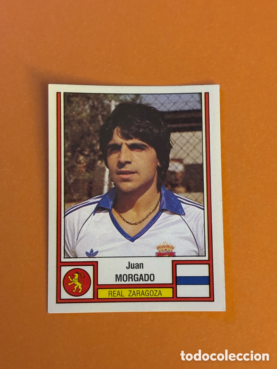 Cromos de f&uacute;tbol: PANINI - PANRICO - FUTBOL 83 - N&ordm; 313 - MORGADO - REAL ZARAGOZA - 1982 1983