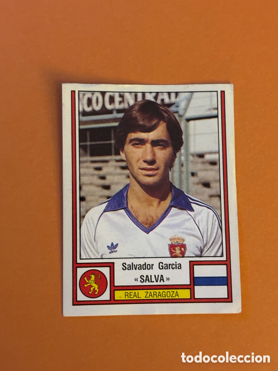Cromos de f&uacute;tbol: PANINI - PANRICO - FUTBOL 83 - N&ordm; 316 - SALVA - REAL ZARAGOZA - 1982 1983