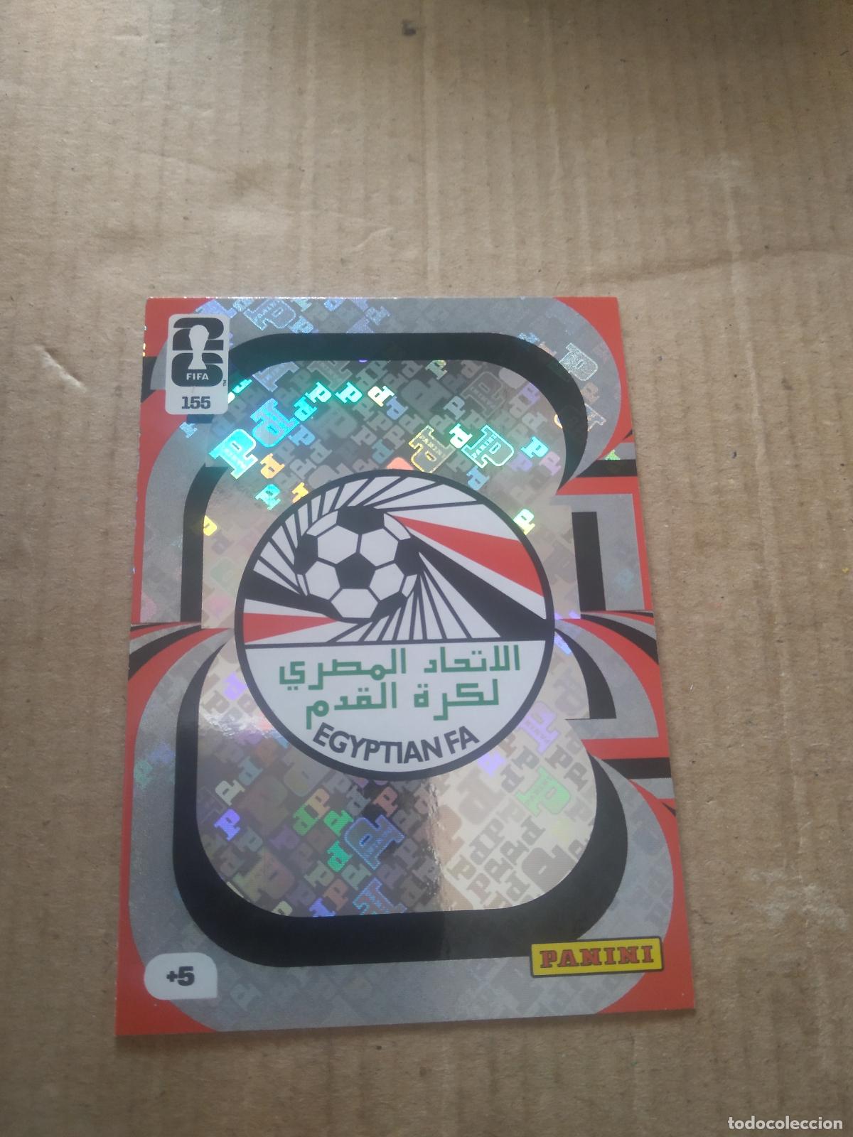 Cromos de f&uacute;tbol: 155 ESCUDO EGIPTO CROMO FUTBOL PANINI ADRENALYN MUNDIAL 2026 WORLD CUP