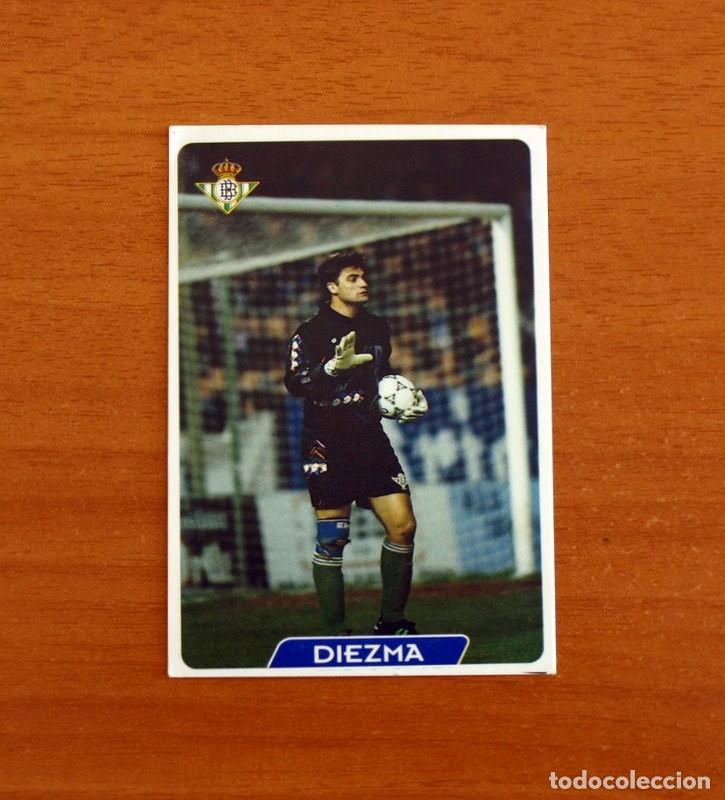 Cromos de f&uacute;tbol: Real Betis -N&ordm; 40 Diezma -Las Fichas de la Liga 95-96-1995-1996 -Mundicromo Sport