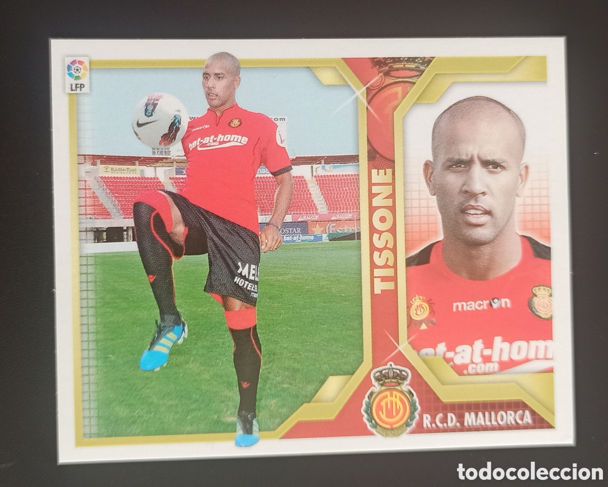 Figurine di Calcio: fichaje 58 Tissone (Mallorca) 2011 2012 Liga Panini Este 11 12 - Nuevo sin pegar