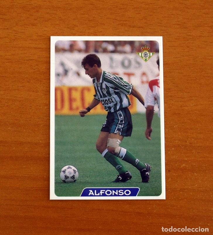 Cromos de f&uacute;tbol: Real Betis -N&ordm; 53 Alfonso -Las Fichas de la Liga 95-96-1995-1996 -Mundicromo Sport