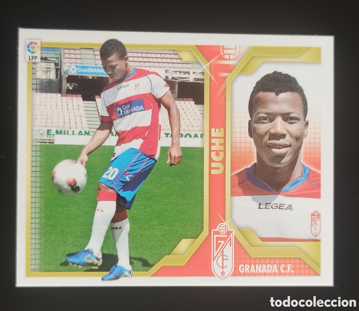 Figurine di Calcio: fichaje 57 Uche (Granada) 2011 2012 Liga Panini Este 11 12 - Nuevo sin pegar
