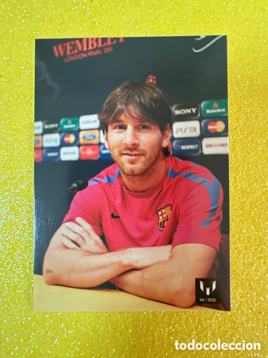 Cromos de f&uacute;tbol: 60 OFFICIAL MESSI CARD COLLECTION 2013 EDITORIAL ICONS