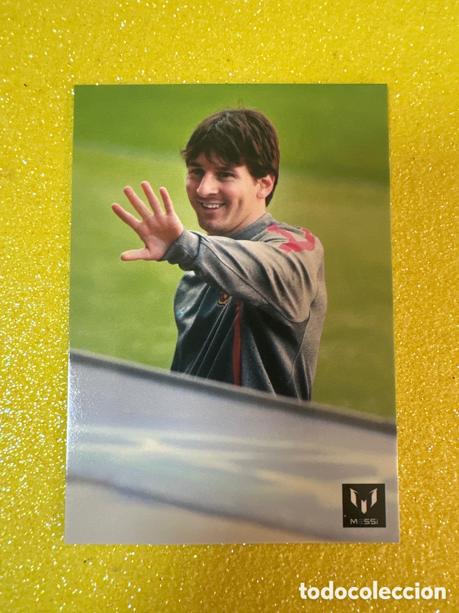 Cromos de f&uacute;tbol: 76 OFFICIAL MESSI CARD COLLECTION 2013 EDITORIAL ICONS