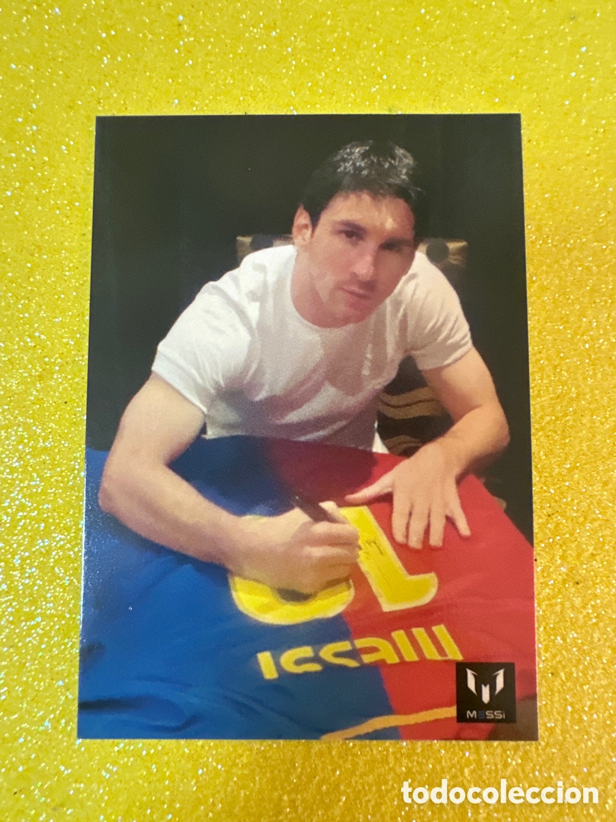 Cromos de f&uacute;tbol: 87 OFFICIAL MESSI CARD COLLECTION 2013 EDITORIAL ICONS