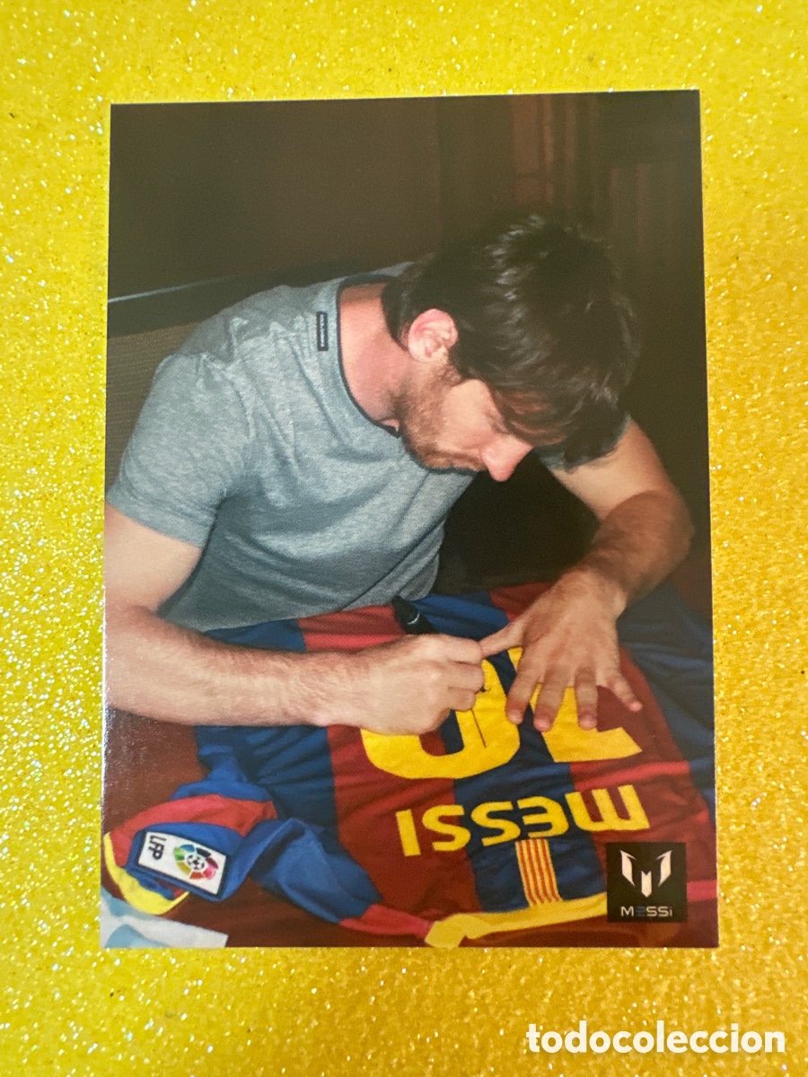 Cromos de f&uacute;tbol: 89 OFFICIAL MESSI CARD COLLECTION 2013 EDITORIAL ICONS