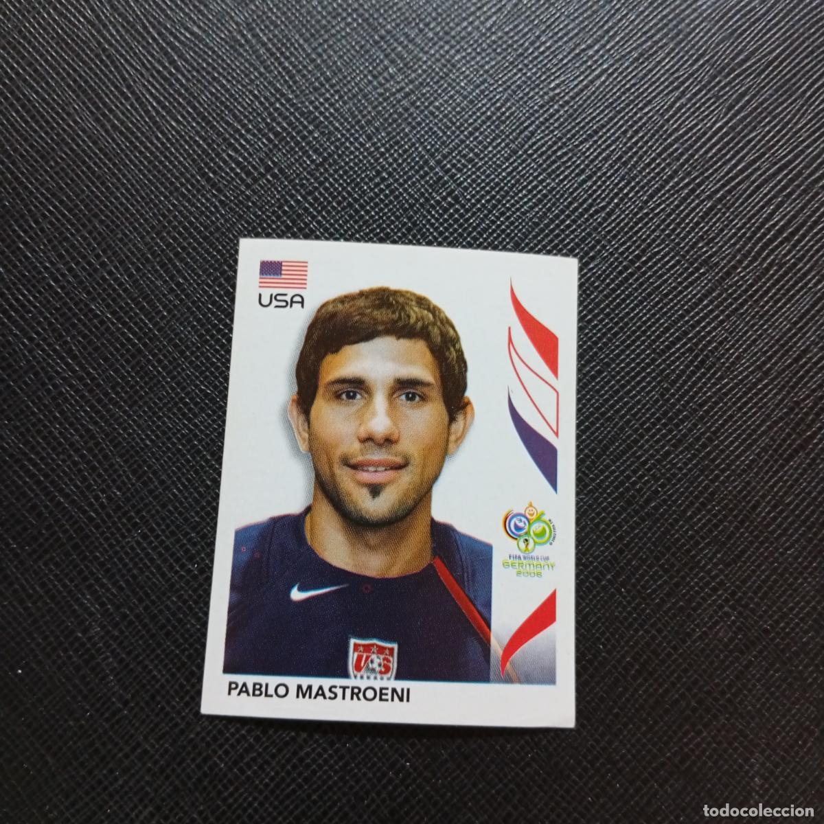 Fu&szlig;ball-Sticker: 352 PABLO MASTROENI USA PANINI MUNDIAL ALEMANIA 2006 CROMO FUTBOL 06 - SIN PEGAR - A150 PG523 B